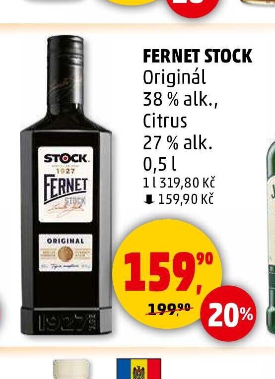 FERNET STOCK Originál