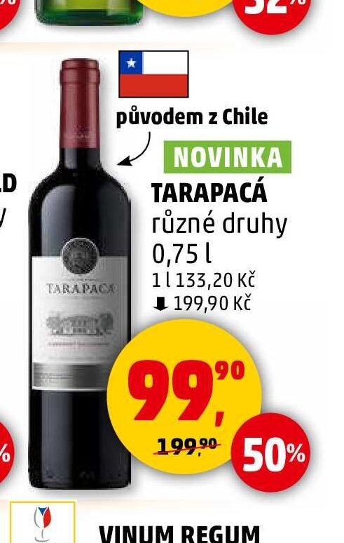 TARAPACÁ různé druhy