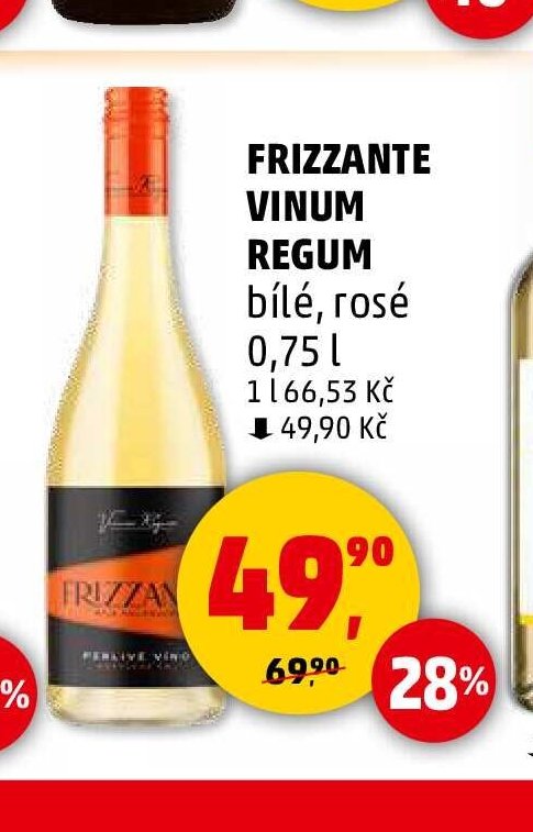FRIZZANTE VINUM REGUM bílé, rosé