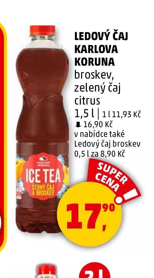 Ledový čaj Karlova Koruna