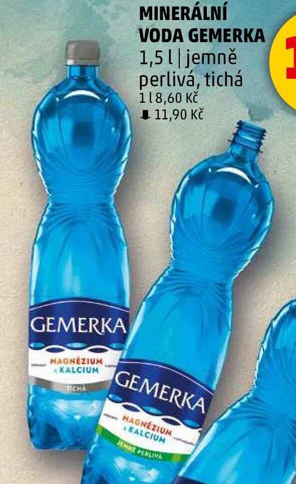 Minerální voda Gemerka