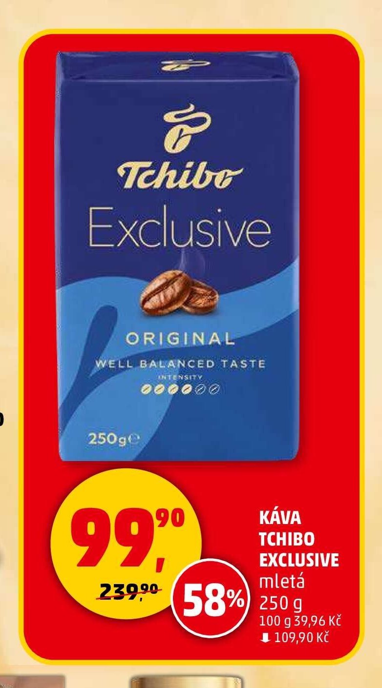 Káva Tchibo Exclusive mletá 250 g