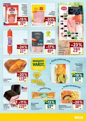 akční leták BILLA 23.7.2025-29.7.2025