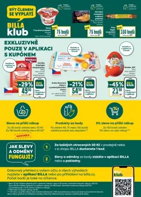 akční leták BILLA 23.7.2025-29.7.2025