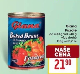 Fazole Giana