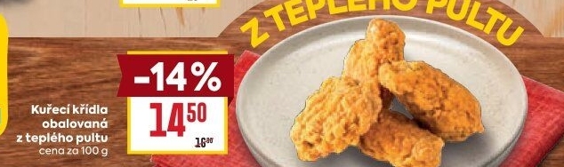 Kuřecí křídla smažená