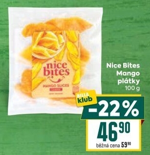 Mango sušené Nice Bites
