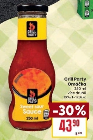 Omáčky Grill Party