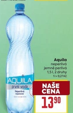 Přírodní voda Aquila