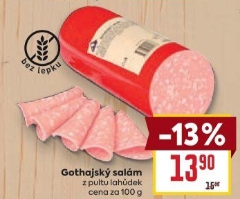 Salám Gothaj Kostelecké uzeniny