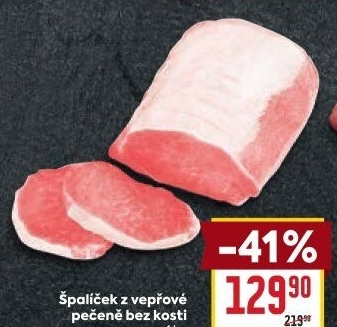 Špalíček z vepřové pečeně bez kosti