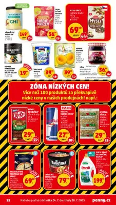 akční leták Penny Market 24.7.2025-30.7.2025