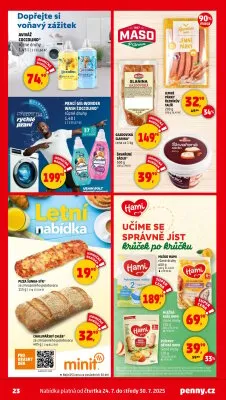 akční leták Penny Market 24.7.2025-30.7.2025