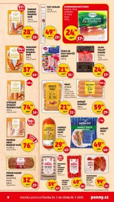 akční leták Penny Market 24.7.2025-30.7.2025