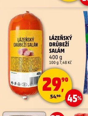 Lázeňský drůbeží salám