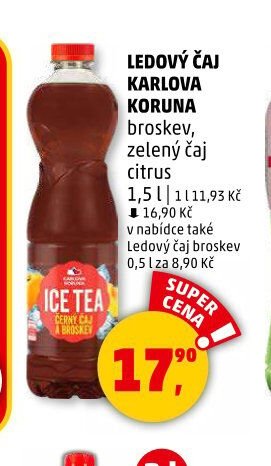 Ledový čaj Karlova Koruna