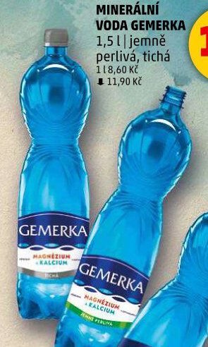 Minerální voda Gemerka
