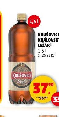Krušovice Královský ležák 1,5 l