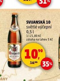 Svijanská 10 světlé výčepní 0,5 l