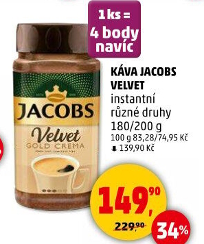 Instantní káva Jacobs Velvet