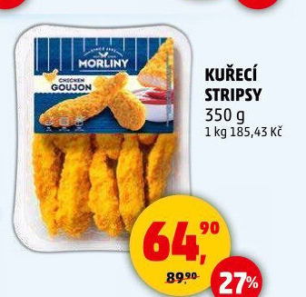 Kuřecí stripsy Morliny