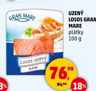 Losos uzený Gran Mare