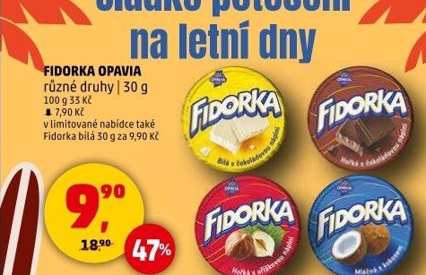 Oplatky Fidorka Opavia