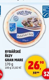 Řezy rybářské Gran Mare