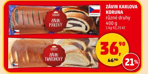 Závin Karlova Koruna