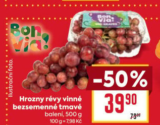 Hrozny tmavé bezsemenné Billa Bonvia