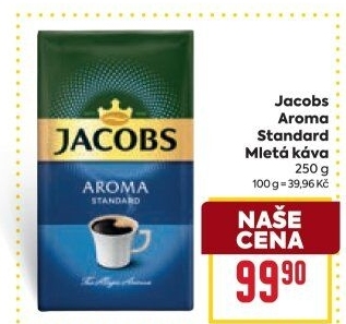 Mletá káva Jacobs Aroma Standard