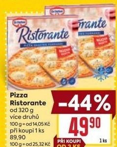 Pizza mražená Ristorante Dr. Oetker