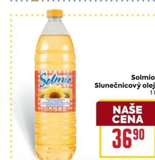 Slunečnicový olej Solmio