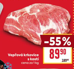 Vepřová krkovice s kostí