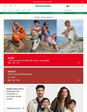 akční leták DEICHMANN 23.7.2025-29.7.2025