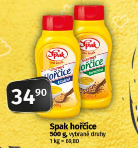 Hořčice Spak