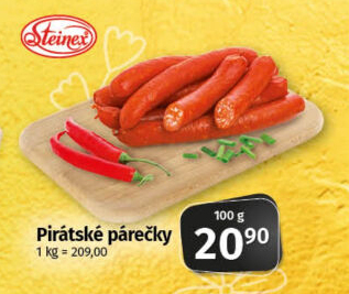 Párečky pirátské Steinex