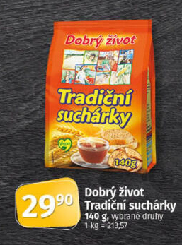 Tradiční suchar Dobrý Život