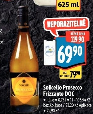 Prosecco DOC Solicello - Albert akcniletaky.com