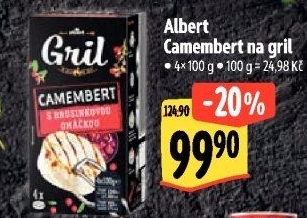 Sýr Camembert na gril Albert Gril