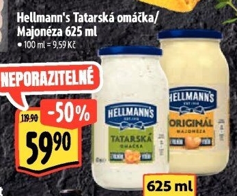 Tatarská omáčka Hellmann'