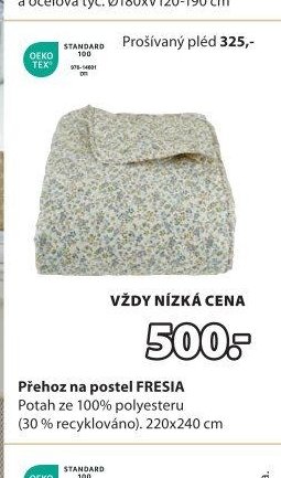 Přehoz na postel FRESIA