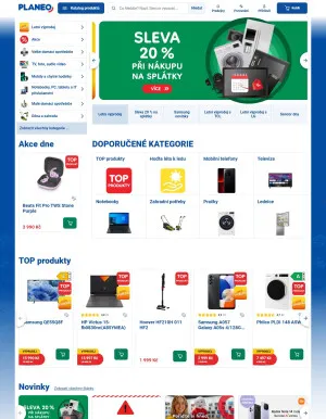 akční leták Planeo Elektro 23.7.2025-29.7.2025