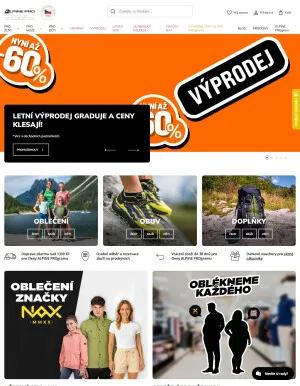 akční leták ALPINE PRO 23.7.2025-29.7.2025