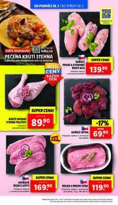 akční leták Lidl 28.7.2025-30.7.2025