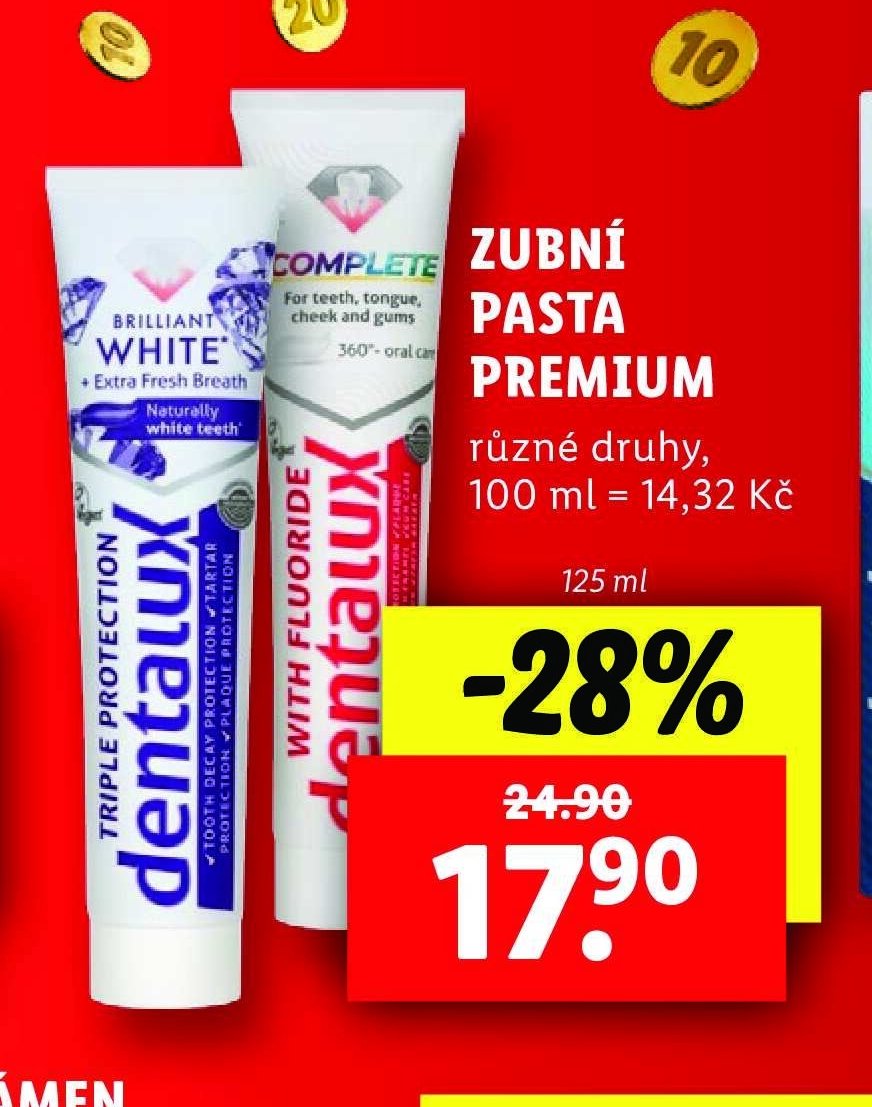 DENTALUX ZUBNÍ PASTA PREMIUM