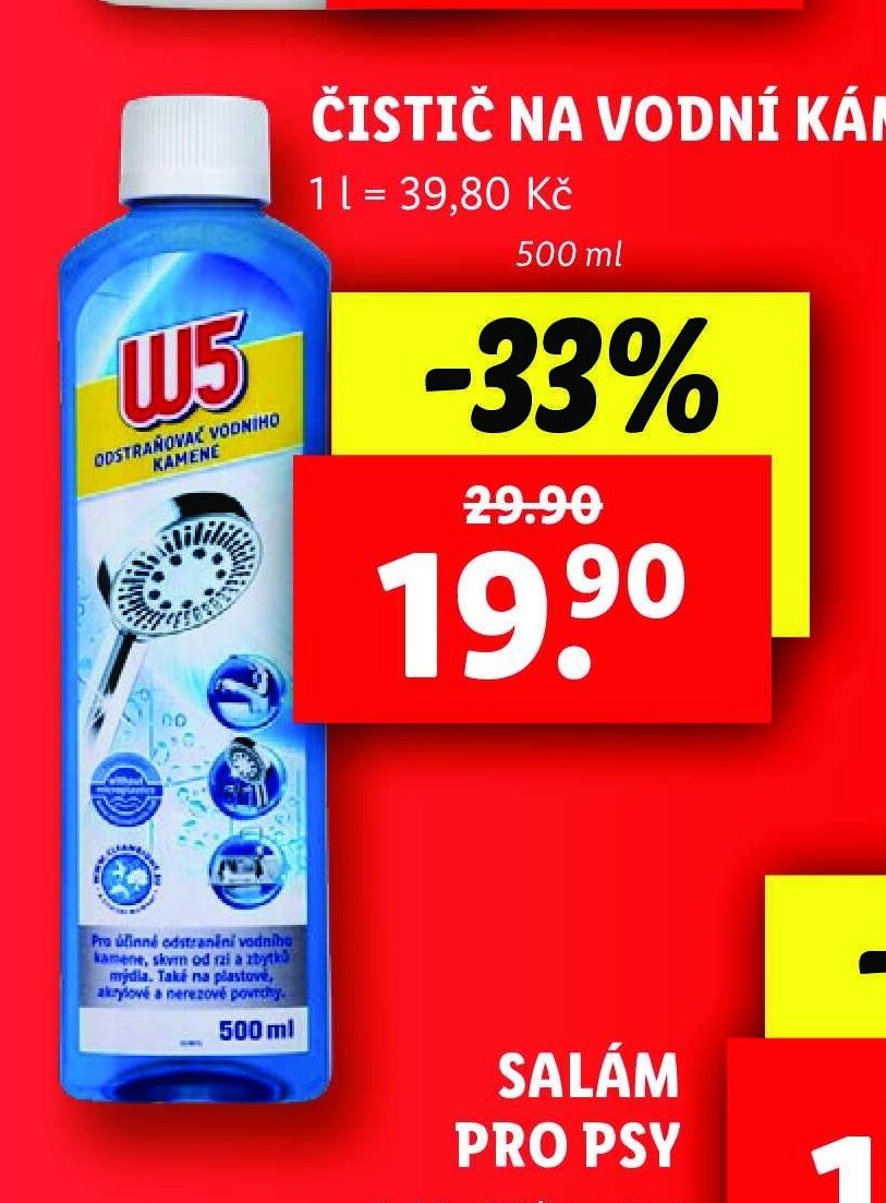 W5 ČISTIČ NA VODNÍ KÁMEN