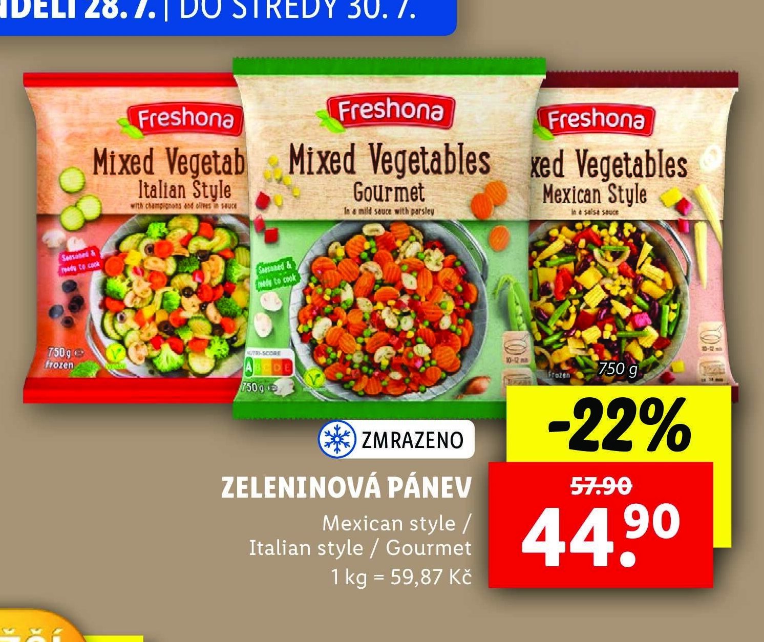 Freshona Zeleninová pánev - Lidl akcniletaky.com