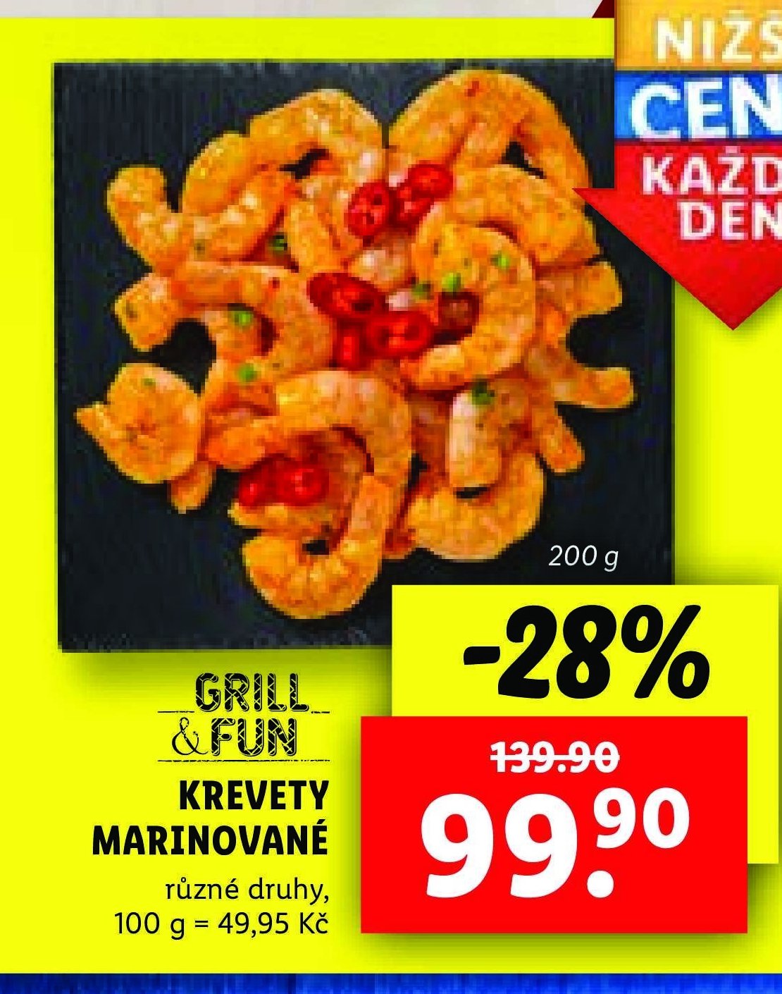 Grill & Fun Krevety marinované