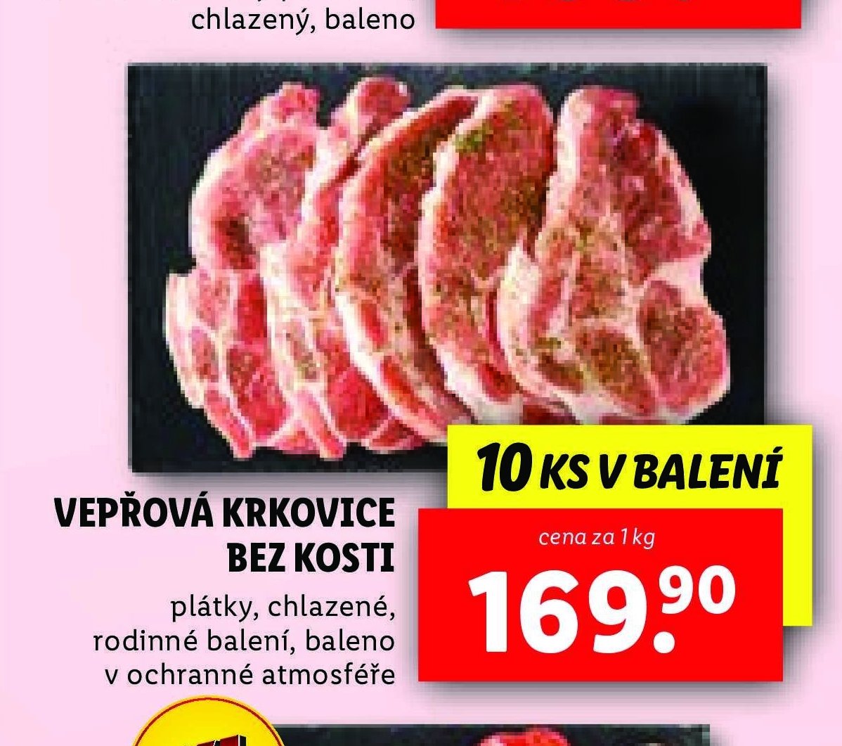 Vepřová krkovice bez kosti